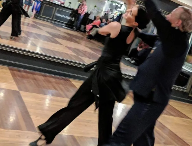 Ballroom tango performance